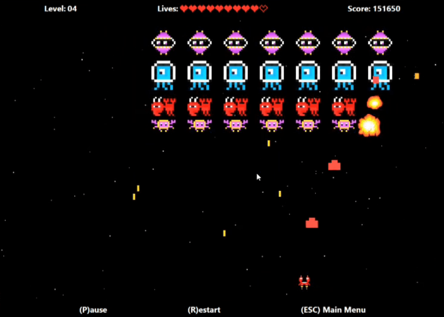 Space Invaders Classic Game